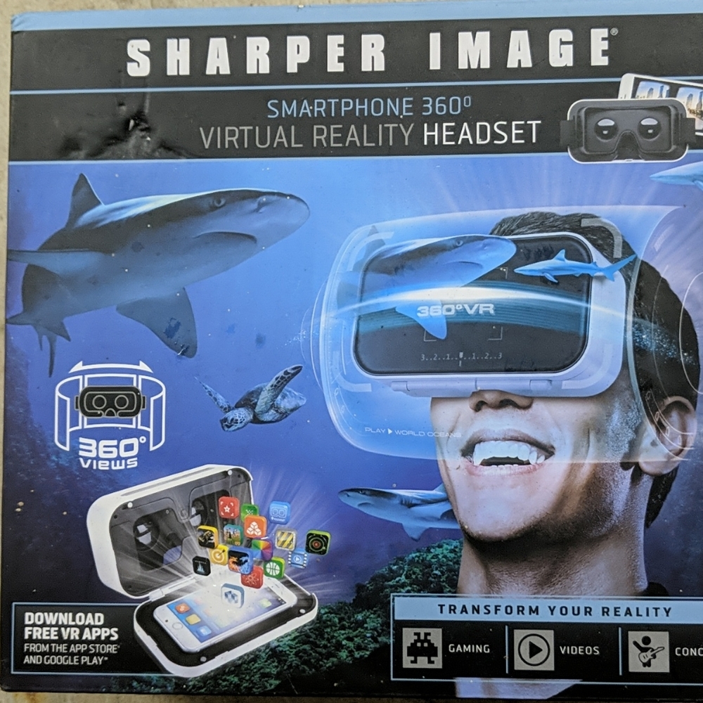 Sharper Image Headset New in Box